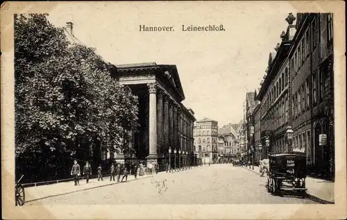 Ak Hannover in Niedersachsen, Leineschloss