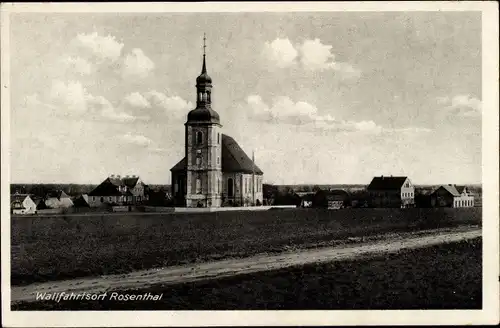 Ak Ralbitz Rosenthal Sachsen, Wallfahrtsort, Kirche