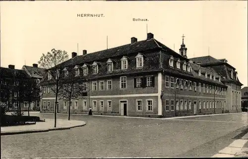 Ak Herrnhut in der Oberlausitz,  Bethaus der Brüdergemeine