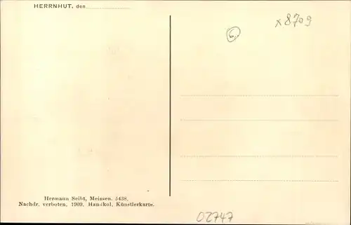 Ak Herrnhut in der Oberlausitz,  Bethaus der Brüdergemeine