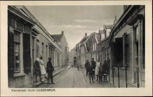 Ak Oud Vossemeer Zeeland Niederlande, Voorstraat