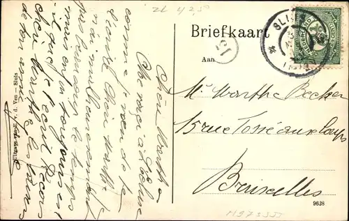 Ak Sluis Zeeland Niederlande, Kade