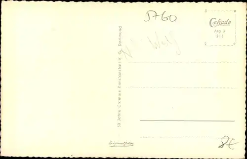 Ak Arnsberg im Sauerland Westfalen, Am Glockenturm