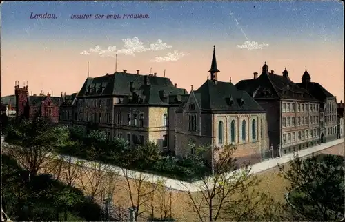 Ak Landau in der Pfalz, Institut der englischen Fräulein