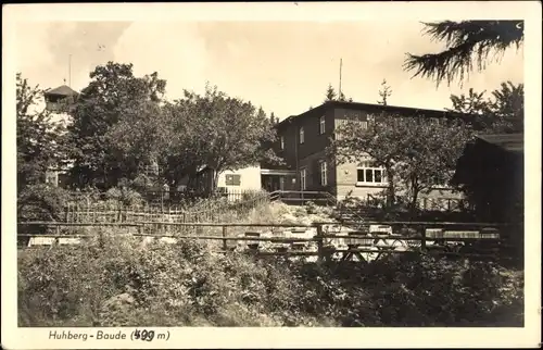 Ak Beiersdorf Oberlausitz, Huhberg Baude