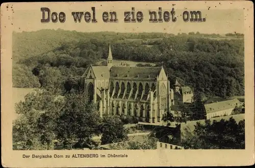 Ak Altenberg Odenthal Bergisches Land, Der Bergische Dom