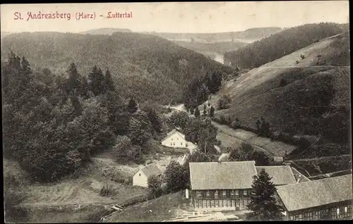 Ak Sankt Andreasberg Braunlage im Oberharz, Luttertal