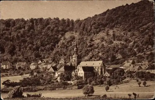 Ak Tholey im Saarland, Gesamtansicht mit der ehemaligen Abtei