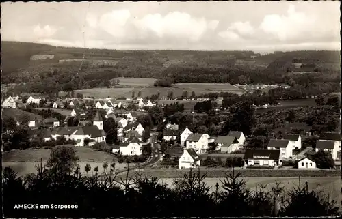 Ak Amecke Sundern im Sauerland, Panorama