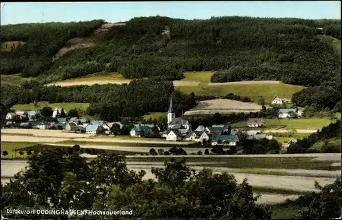 Ak Düdinghausen Medebach im Sauerland, Panorama