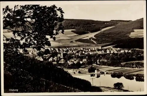 Ak Olsberg im Sauerland, Blick zum Ort