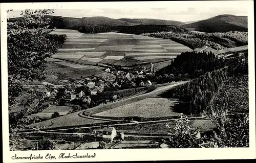 Ak Elpe Bestwig im Sauerland, Panorama