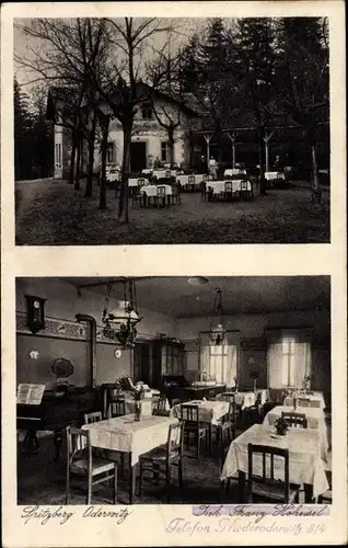 Ak Oberoderwitz Oderwitz in der Oberlausitz, Spitzberg, Bergwirtschaft