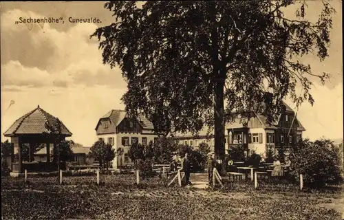 Ak Cunewalde im Kreis Bautzen, Sommerfrische Sachsenhöhe, Inh. E. Jungnickel