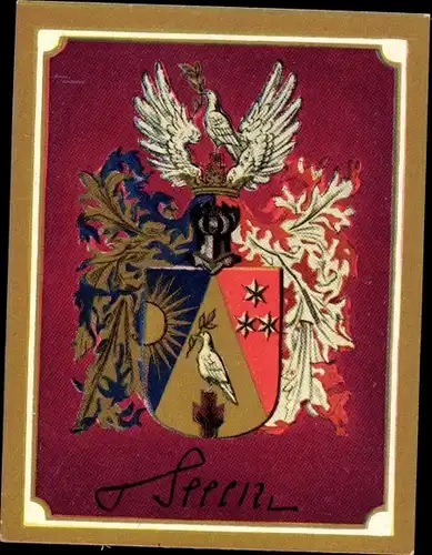 Sammelbild Ruhmreiche deutsche Wappen Bild 143 Hans von Seeckt, Heerführer im Weltkrieg