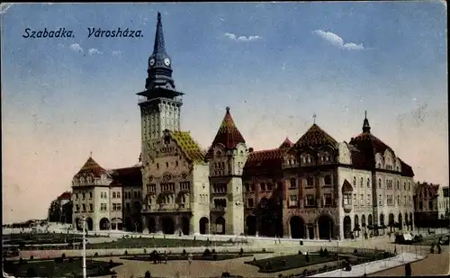 Ak Szabadka Subotica Serbien, Varoshaza