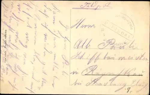 Ak Deutsche Kriegsschiffe, Torpedoboot Manöver, Kaiserliche Marine