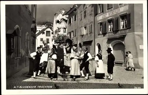 Ak Bludenz Vorarlberg Österreich, Alt Bludenzer Trachten