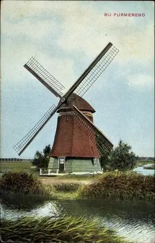 Ak Purmerend Nordholland, Molen