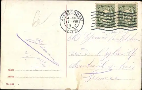 Ak Amsterdam Nordholland Niederlande, Oostelijke Handelskade