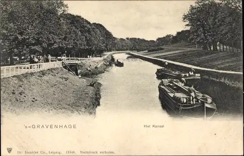 Ak 's Gravenhage Den Haag Südholland, Het Kanaal