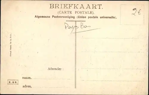 Ak 's Gravenhage Den Haag Südholland, Buitenhof, Straßenbahn