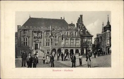 Ak Haarlem Nordholland Niederlande, Stadhuis