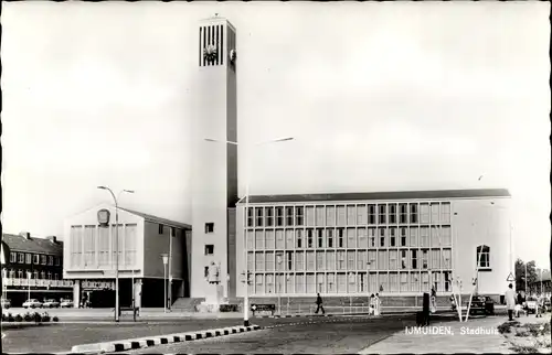 Ak IJmuiden Ymuiden Velsen Nordholland, Stadhuis