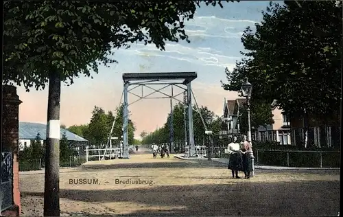 Ak Bussum Nordholland Niederlande, Brediusbrug