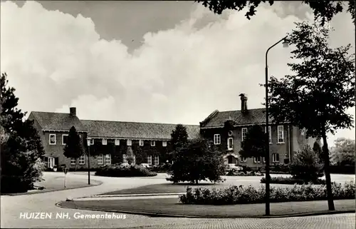 Ak Huizen Nordholland Niederlande, Gemeentehuis