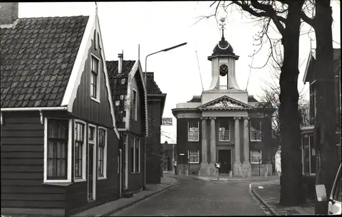 Ak Westzaan Zaanstad Nordholland Niederlande, Kerkbuurt