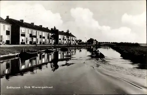 Ak Enkhuizen Nordholland Niederlande, Dirk Wierengastraat