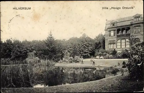 Ak Hilversum Nordholland Niederlande, Villa Hooge Dreuvik