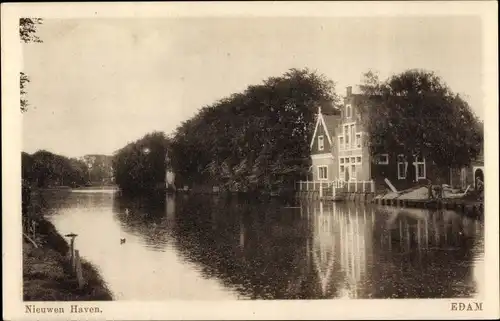 Ak Edam Volendam Nordholland Niederlande, Nieuwen Haven