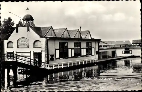 Ak Broek op Langedijk Nordholland Niederlande, Groentenvelling