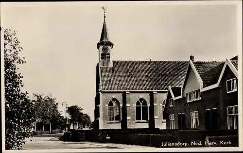 Ak Julianadorp Nordholland Niederlande, Ned. Herv. Kerk