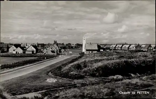 Ak Petten Nordholland, Gezicht op Petten