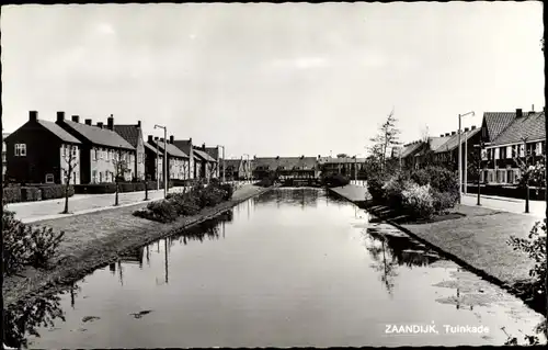 Ak Zaandijk Nordholland, Tuinkade