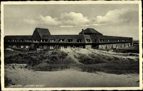 Ak Zandvoort Nordholland Niederlande, Zomers buiten