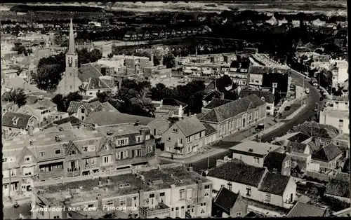 Ak Zandvoort aan Zee Nordholland Niederlande, Panorama, Luftbild