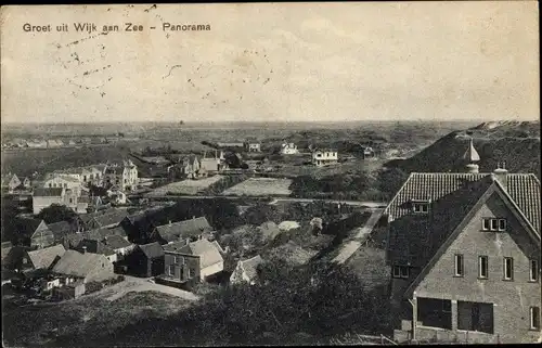 Ak Wijk aan Zee Beverwijk Nordholland Niederlande, Panorama