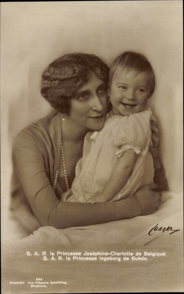 Ak S.A.R. la Princesse Josephine Charlotte de Belgique, Princesse