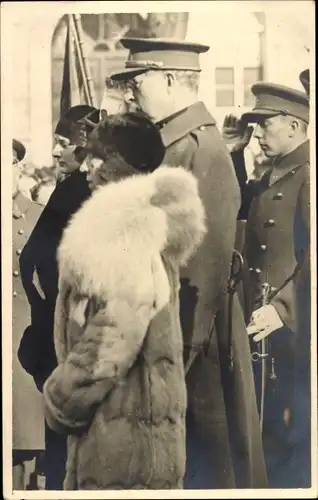 Foto Ak Königin Astrid von Belgien, Portrait, Seitenansicht, 1928