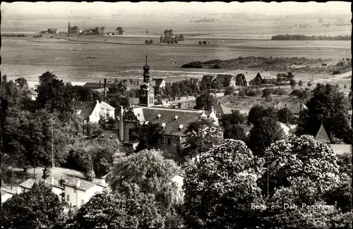 Ak Berg en Dal Gelderland Niederlande, Panorama met Hotel De Watertoren