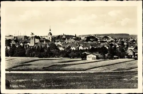 Ak Triptis in Thüringen, Gesamtansicht