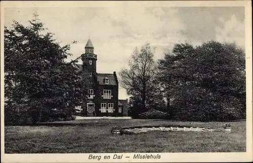 Ak Berg en Dal Gelderland Niederlande, Missiehuis