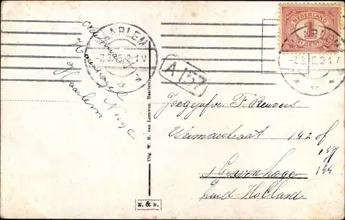 Ak Haarlem Nordholland Niederlande, Groote Kerk