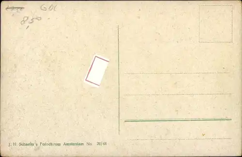 Ak Arnhem Gelderland Niederlande, Panorama, Justizpalast, Straßenpartie