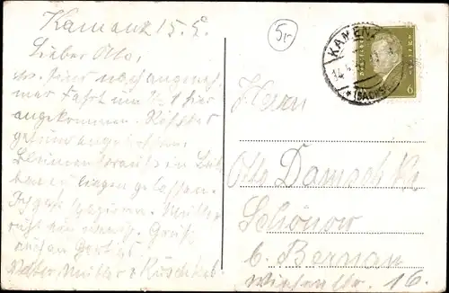 Ak Kamenz in Sachsen, Hutberg