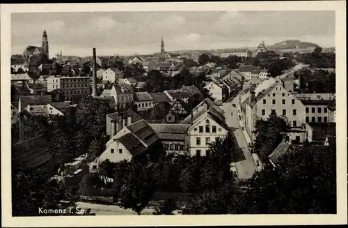 Ak Kamenz Sachsen, Stadtpanorama